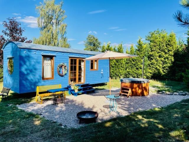 Glamour Maringotka v NP České Švýcarsko U Mluvících kamenů Stare Krecany Esterno foto